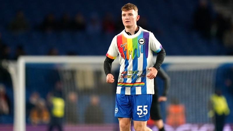 Mark O'Mahony made his debut for the Republic of Ireland Under-21s in last month's 7-0 rout of San Marino