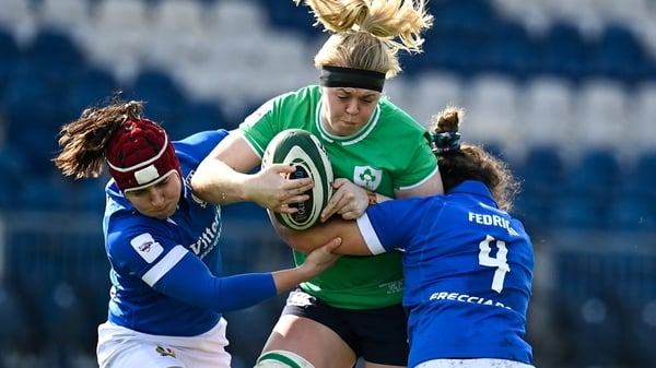 Sam Monaghan in Six Nations action against Italy earlier this year