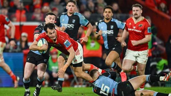 Antoine Frisch has played 35 times for Munster since joining in 2022