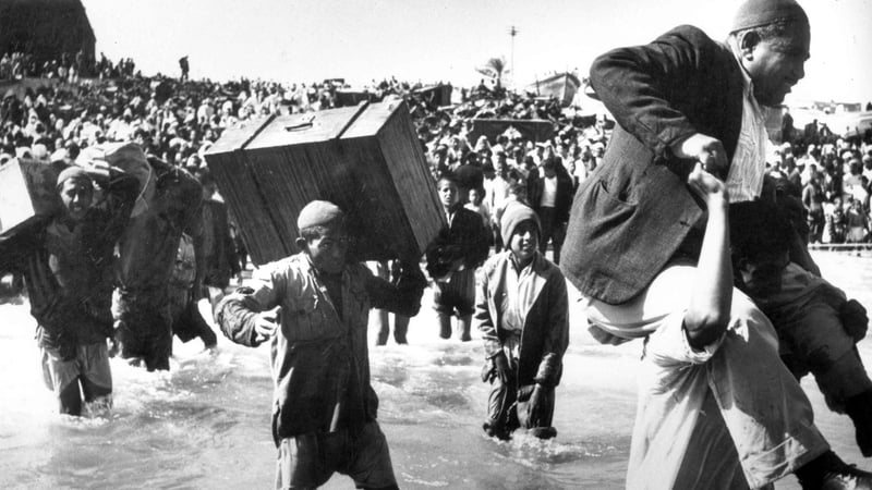More than 700,000 Palestinian Arabs fled or were driven from their homes as the state of Israel was created
