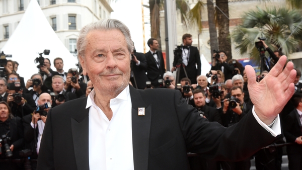 Alain Delon, pictured at the Cannes Film Festival in May 2019