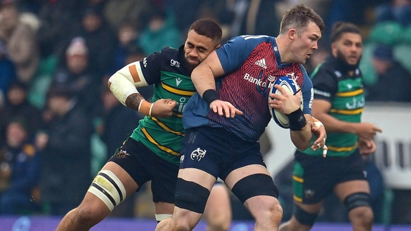 Munster travel to Franklin's Gardens on Sunday
