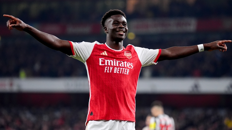 Bukayo Saka faces a late fitness test ahead of the clash with Brighton