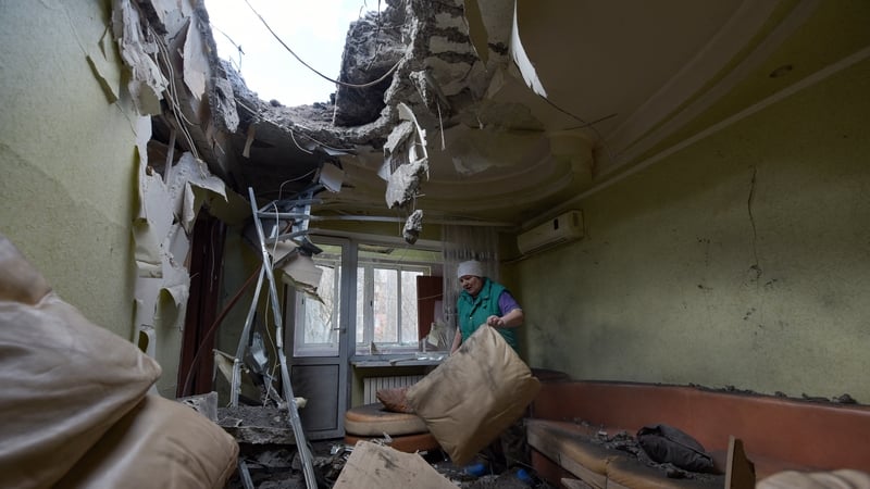 Russian forces are on the offensive in the eastern Donetsk region