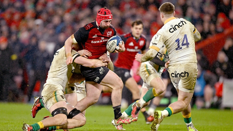Northampton Saints were 26-23 winners when they played Munster in January