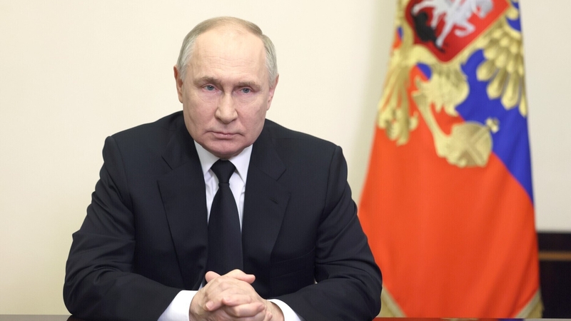 Russia's defence ministry said that the exercise was ordered by Vladimir Putin