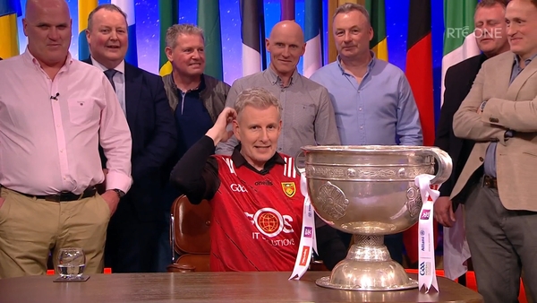 Kielty surprised by reunion on Late Late GAA special