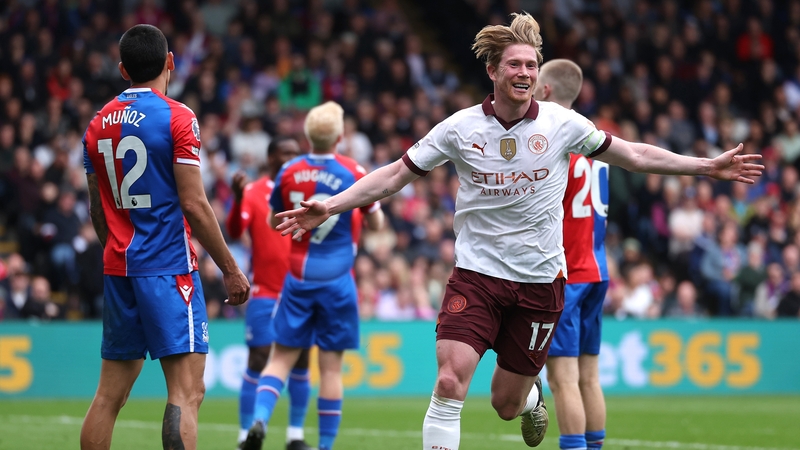 Kevin De Bruyne bagged a brace