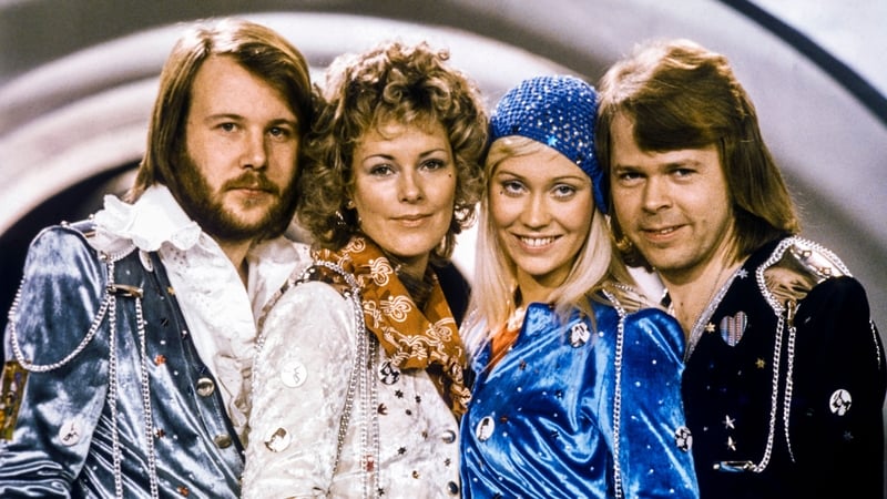 Abba thank fans on anniversary of Eurovision win, pictured in 1974