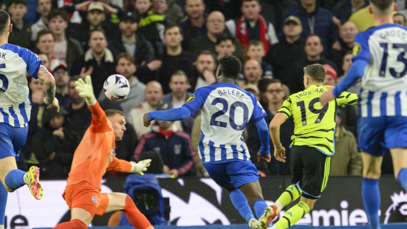 Leandro Trossard put the gloss on the Arsenal victory