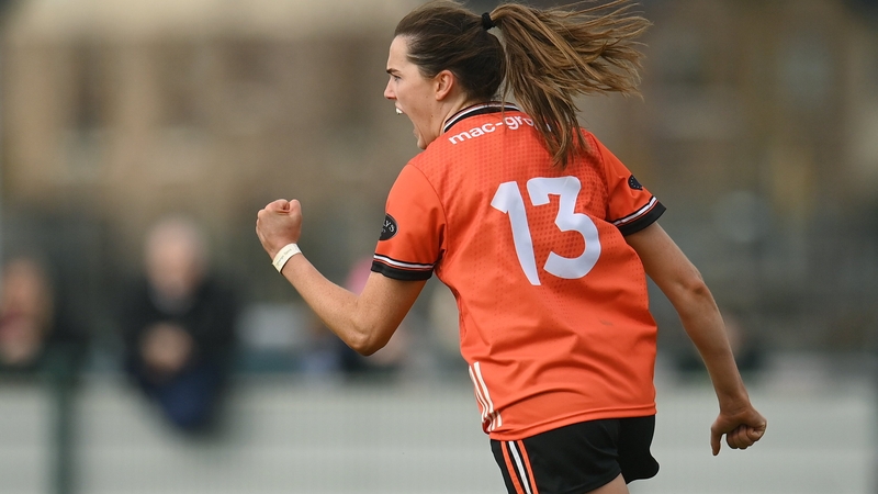 Aimee Mackin scored 1-04 for Armagh