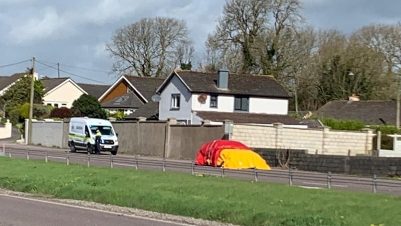 The scene of the fatal collision in Midleton, Co Cork