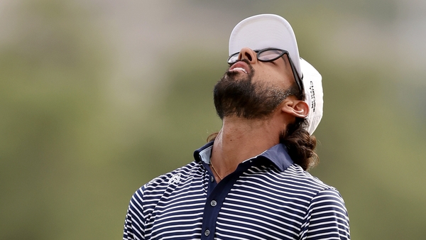Akshay Bhatia savours the moment of victory