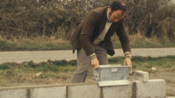 John Talbot's mortar spreading invention, 1979