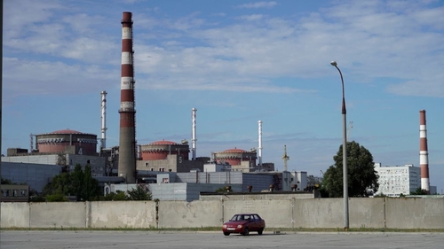 Officials said radiation levels in Zaporizhzhia were normal and damage not severe