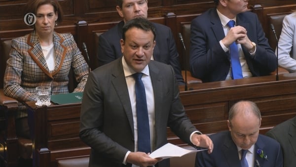 Leo Varadkar told the Dáil that politicians need to 'respect each other a little bit better'