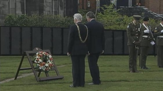 Vietnam Memorial Wall at Dublin Castle, 1999