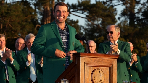 Scottie Scheffler donned the Green Jacket two years ago