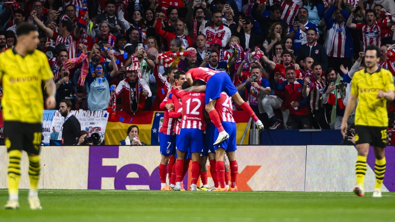 Atletico take a 2-1 advantage to Germany