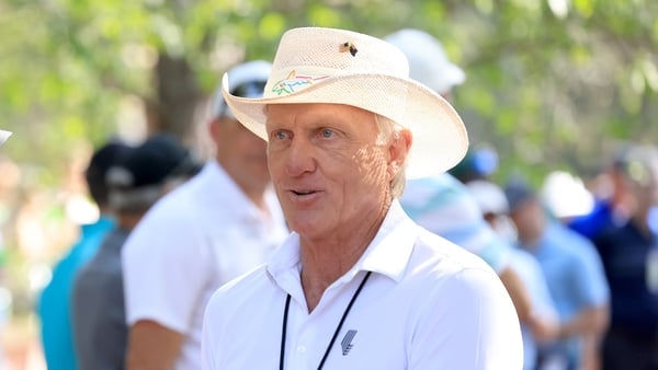 Norman among the patrons at Augusta