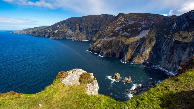 Sliabh Liag in Co Donegal forms part of the Wild Atlantic Way.