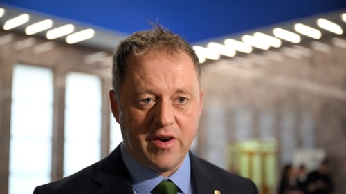 Minister of State Thomas Byrne said there would be a "significant transformation" of the Defence Forces (file image)