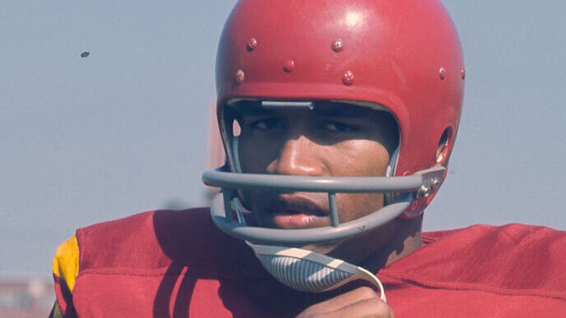 Simpson's fall from grace came after a meteoric rise to stardom that saw him go from an impoverished childhood to the football field and then to Hollywood