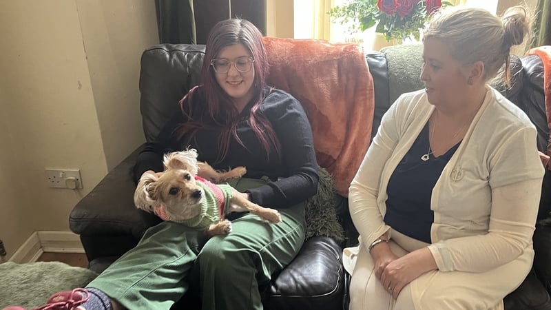 Zoe Carlin, 23, with her mum Martina