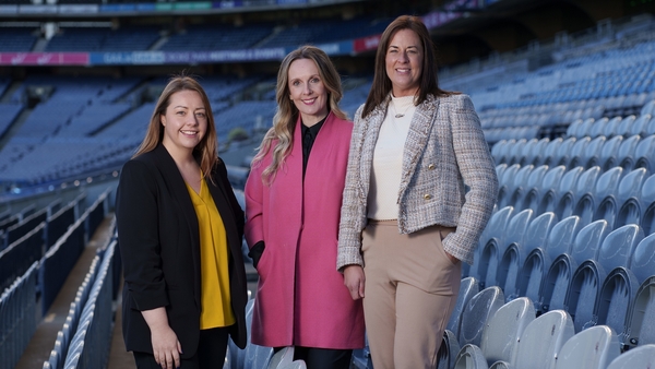 Fiona Cronin, Meeting & Events Department Manager, Croke Park Stadium; Olivia Breene, Head of Business Development & Marketing, AVCOM; and Marie Smyth, Head of Venue Business, Croke Park Stadium