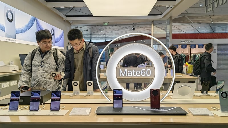 China's Huawei jumped back into the premium smartphone market last year with its Mate 60 series