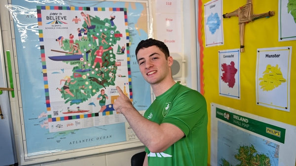 World Champion gymnast Rhys McClenaghan is on the Road to Paris.