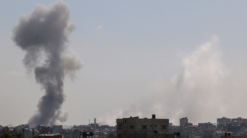 Israel has continued its strikes on Gaza amid the threat of an Iranian attack