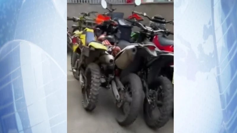 Cuid de na gluaisrothair atá coigistithe ag na Gardaí