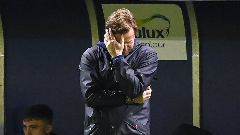 Shelbourne manager Damien Duff is looking for a reaction from his side