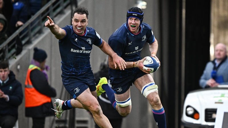 Ryan Baird's try just after half time was the turning point in the game