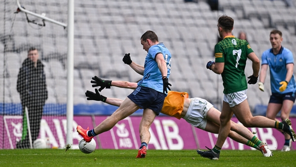 Con O'Callaghan scores the third goal of the game