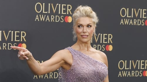 Hannah Waddingham was not impressed with comments made by a photographer on the red carpet at the Olivier Awards