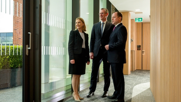 Ciara Ryan, Adrian Moynihan and Olaf Fitzsimons of AIB Retail Banking