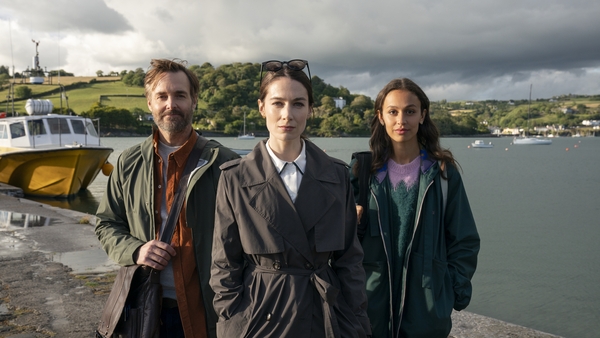 Will Forte as Gilbert Power, Siobhán Cullen as Dove, Robyn Cara as Emmy Sizergh