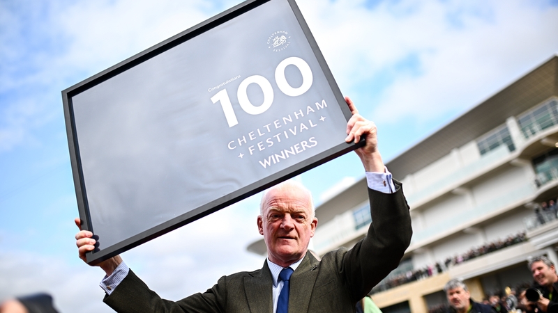 Willie Mullins notched a century of Cheltenham Festival winners this year