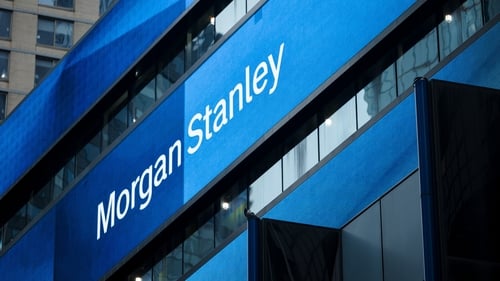 Morgan Stanley said its investment banking revenue rose 25% to $1.64 billion in the fourth quarter of last year