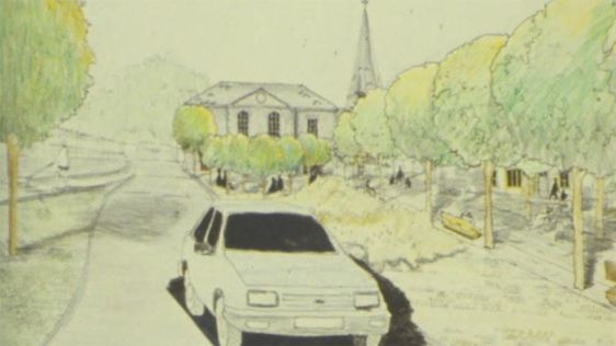 Kilworth Village in north Cork, 1984