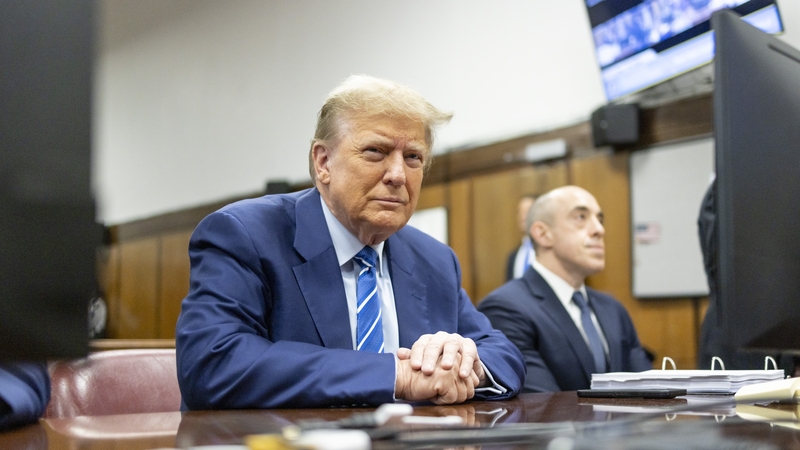 Donald Trump was found guilty last May of 34 counts of falsifying business records to cover up a $130,000 payment to Stormy Daniels