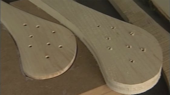 County Galway man Garry Mannion's patented hurley design, 2004