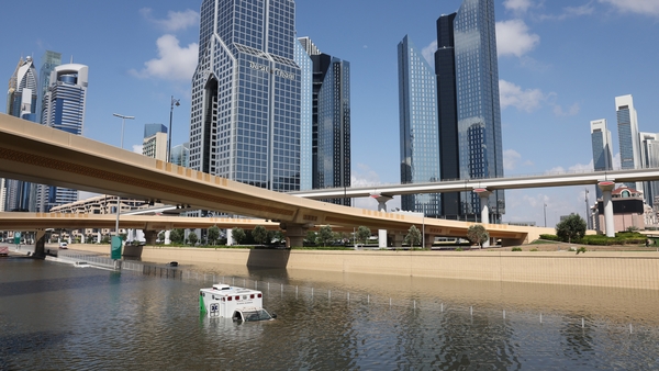 The UAE yesterday recorded the largest amount of rainfall over a 24 hour period since records began in 1949