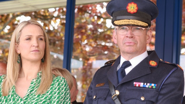 The Minister described not inviting Drew Harris as ' personalisation' of the issues between the two sides, which she regretted (file image)