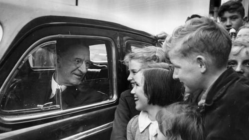 Éamon de Valera at Drumcliffe, Co Sligo for the funeral of W.B. Yeats in 1948. Photo: Haywood Magee/Getty Images