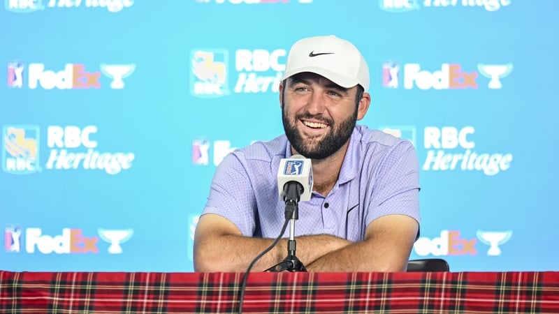 Scottie Scheffler bids to extend his scintillating run of form in South Carolina this week