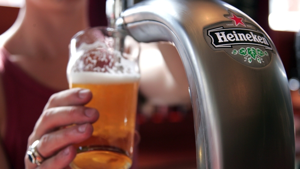 Heineken is to increase what it charges for its draught beer products here