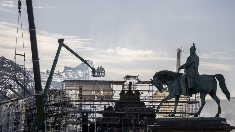 Police investigating the incident said it could take months to determine the cause of the fire